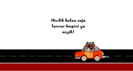 gambar mudik lucu tanpa macet 