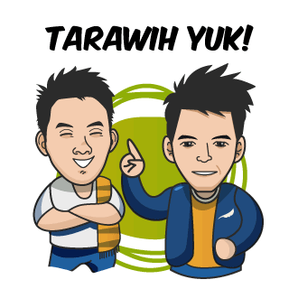 gambar ajakan tarawih yuk bergerak