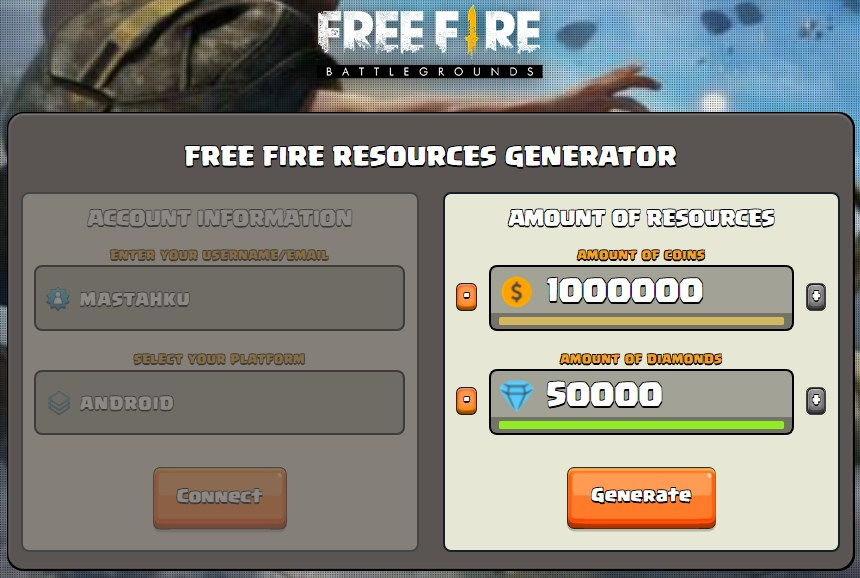 Glitchs Info Free Fire Hack Diamond Online